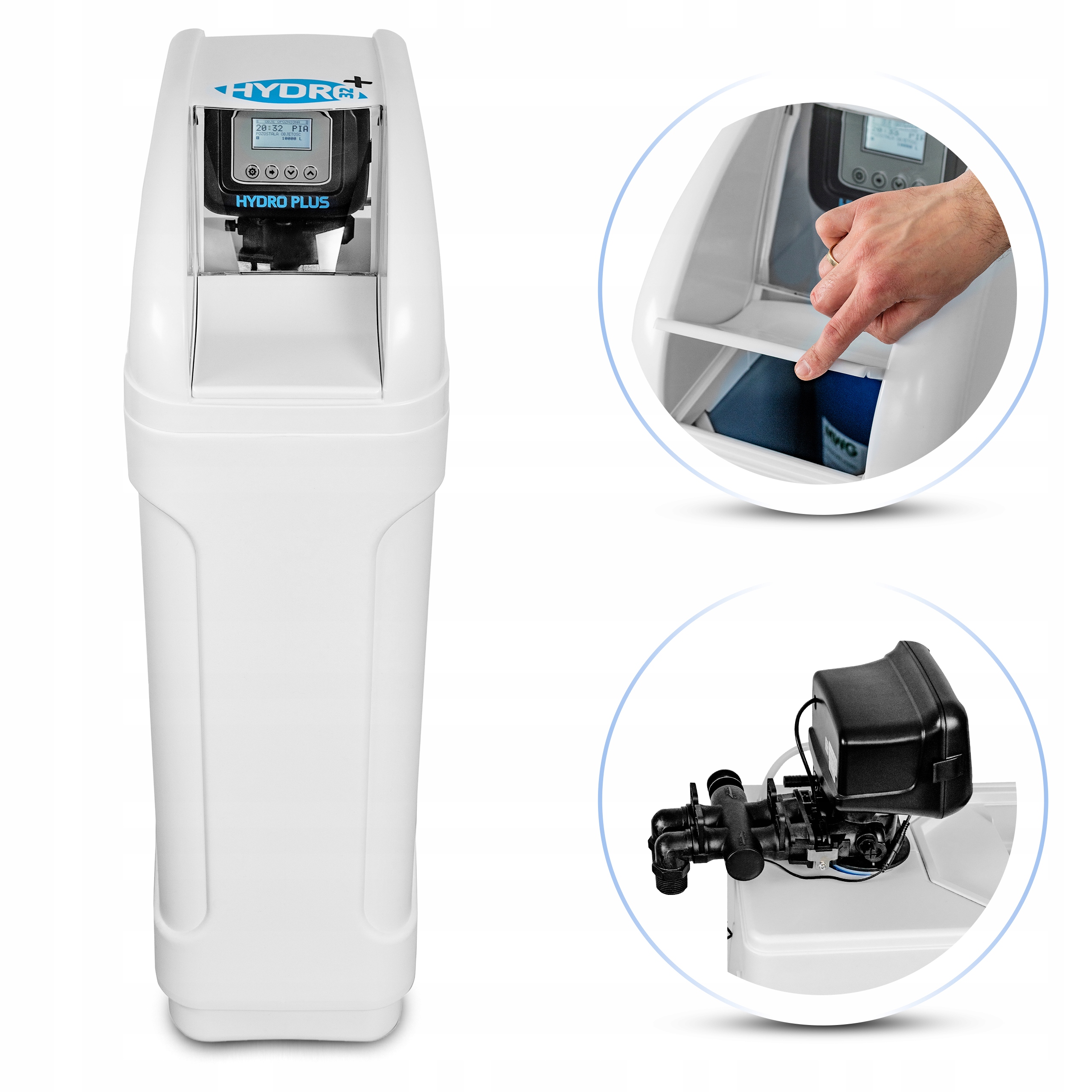 ZMIĘKCZACZ WODY HYDRO PLUS 32 MONOSFERYCZNE ZŁOŻE + MEGA PAKIET DODATKÓW