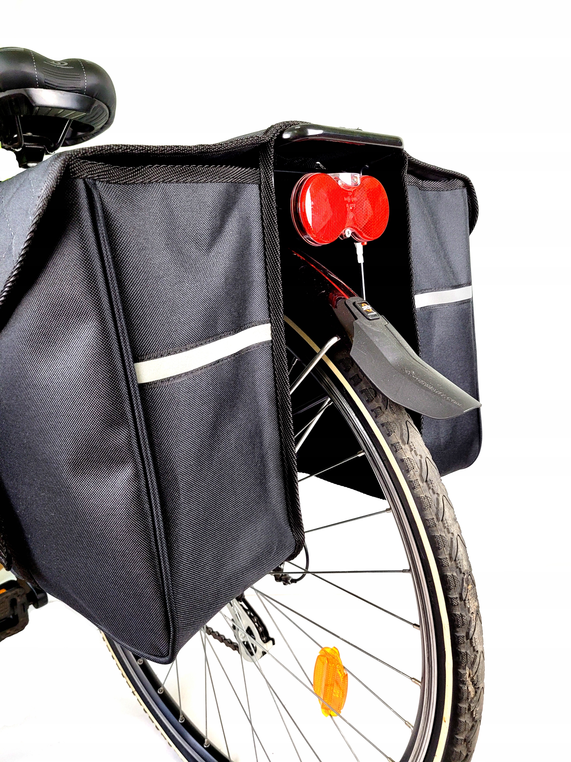 Torba rowerowa na bagażnik sakwa Marka bez marki