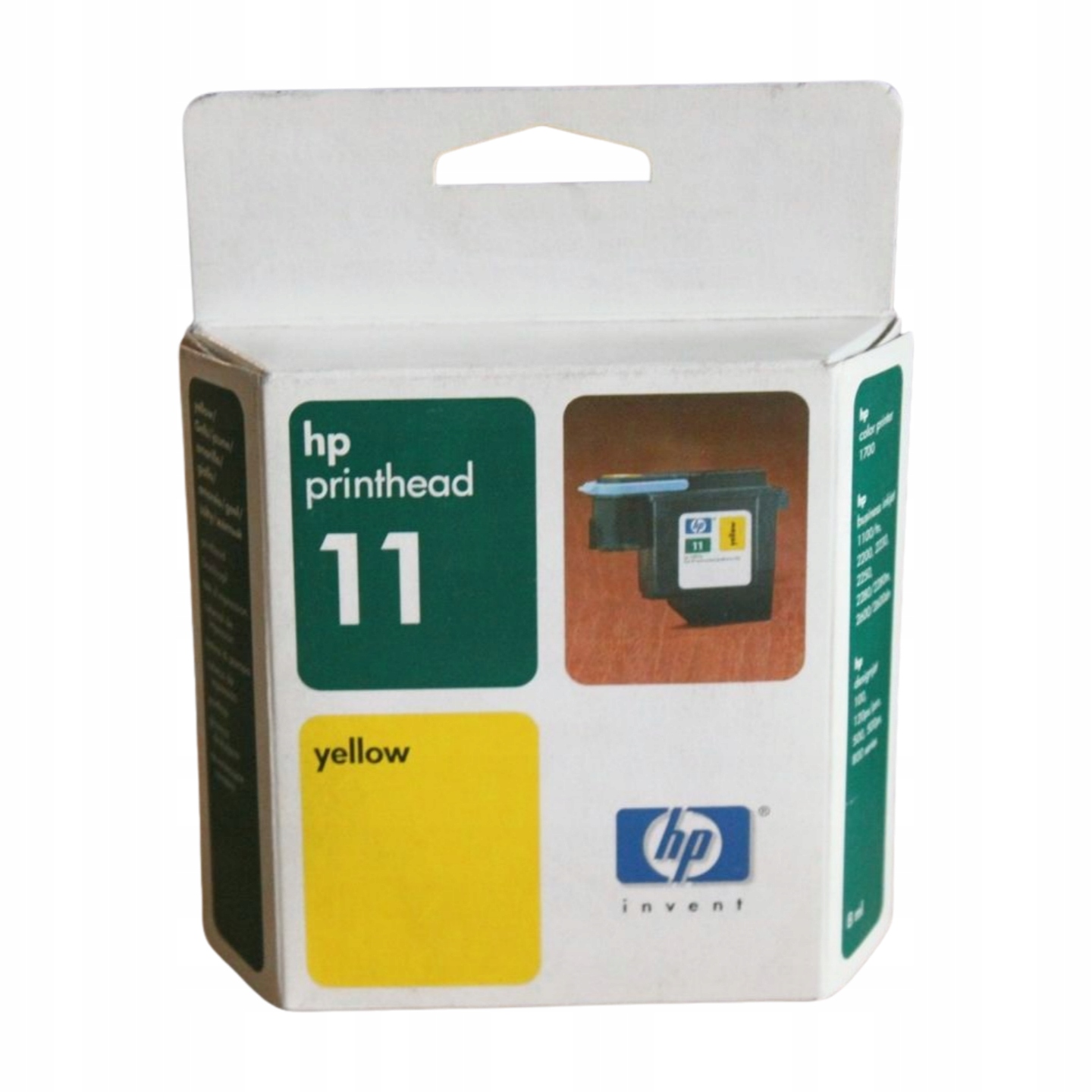 Hp 11 C4813A hlava žlutá 04 originál