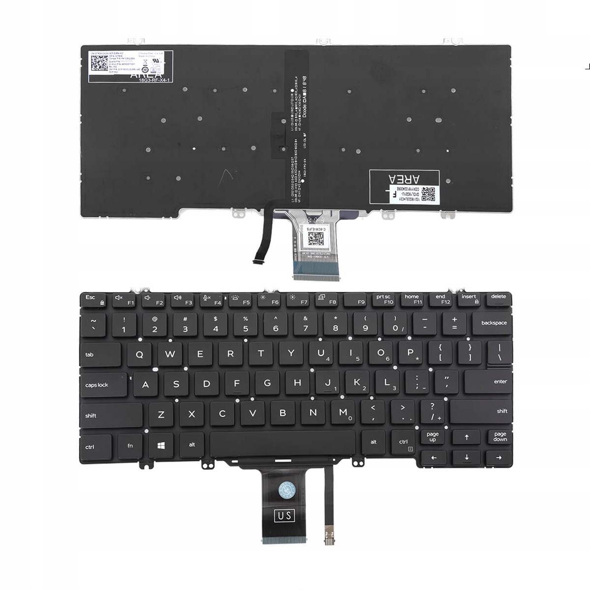 Klawiatura Do Dell Latitude 3400 5300 5400 5401 5410 2in1 Led