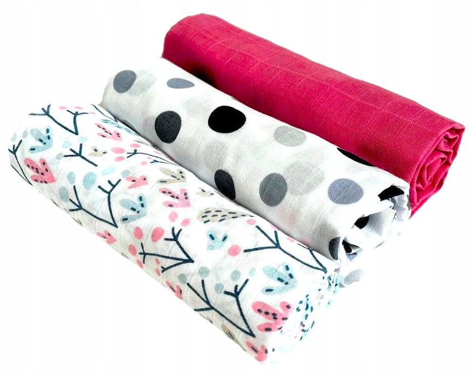 

Pieluchy Pieluszki Muślinowe Premium 3 Szt 70x75cm