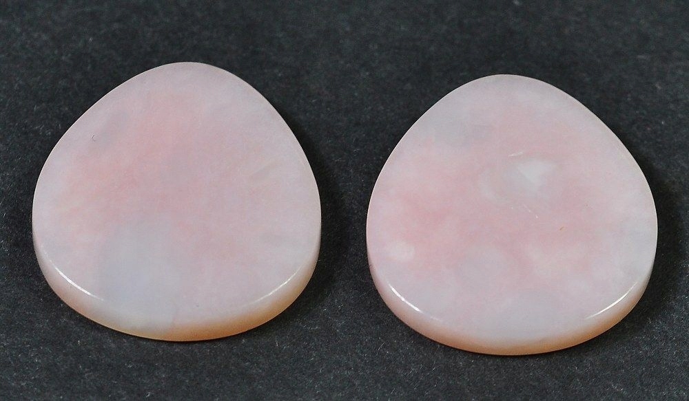 Opal růžový Para dlaždice slza 18x17 mm