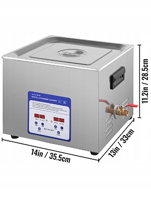 Myjka Ultradźwiękowa 15L Stal nierdzewna EAN (GTIN) 700721010660