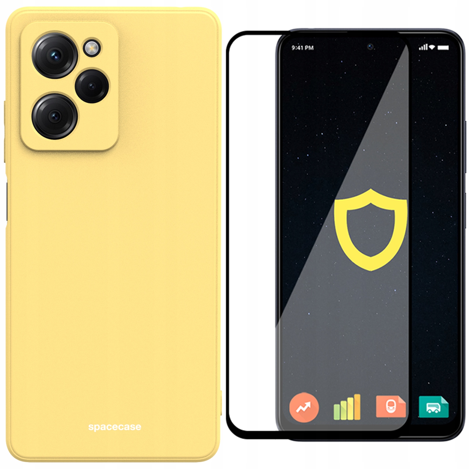 

Etui Do Poco X5 Pro 5G Spacecase Pełne Szkło