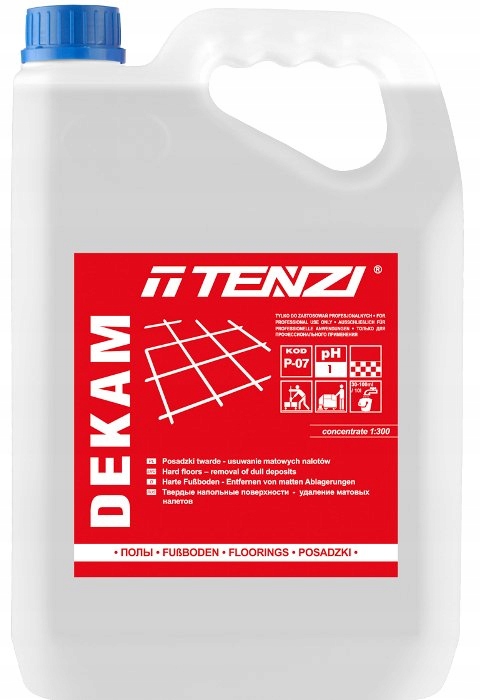 

Tenzi Dekam 5L. P-07/005 Płyn Do Mycia Podłóg Po R