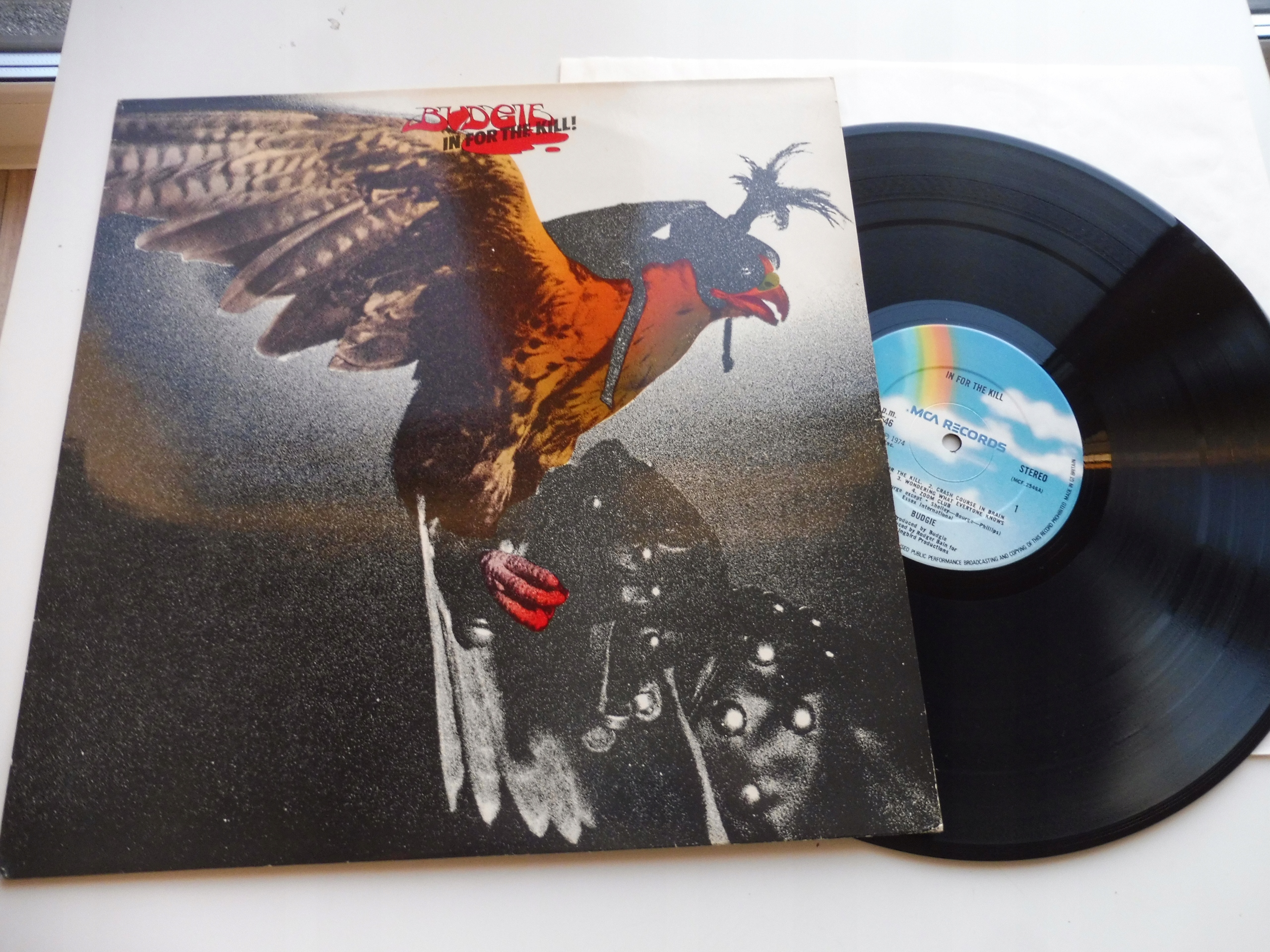 本日限定価格LP Budgie In for the Kill UKオリジ 本日限定価格LP Budgie In for the Kill UKオリジ Budgie – In For The