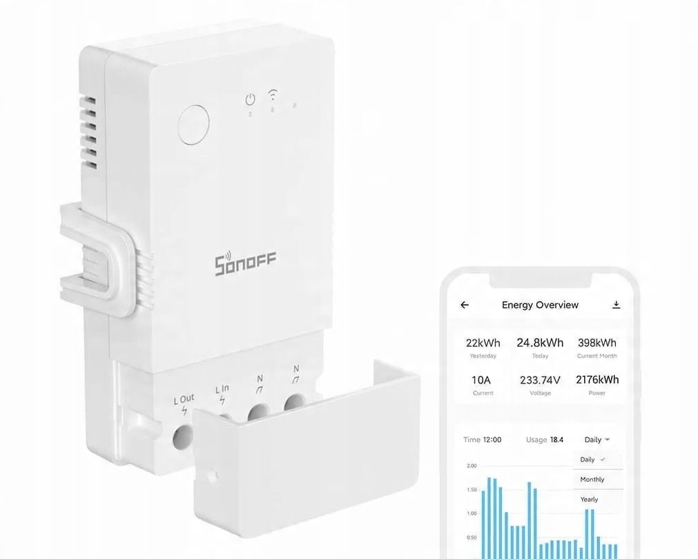 

Sonoff Pow R3 16A Origin przekaźnik Wifi mocy