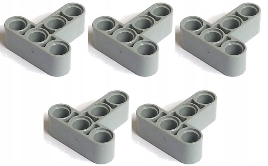 

5x Lego Technic 60484 liftarm 3x3 typ T szary