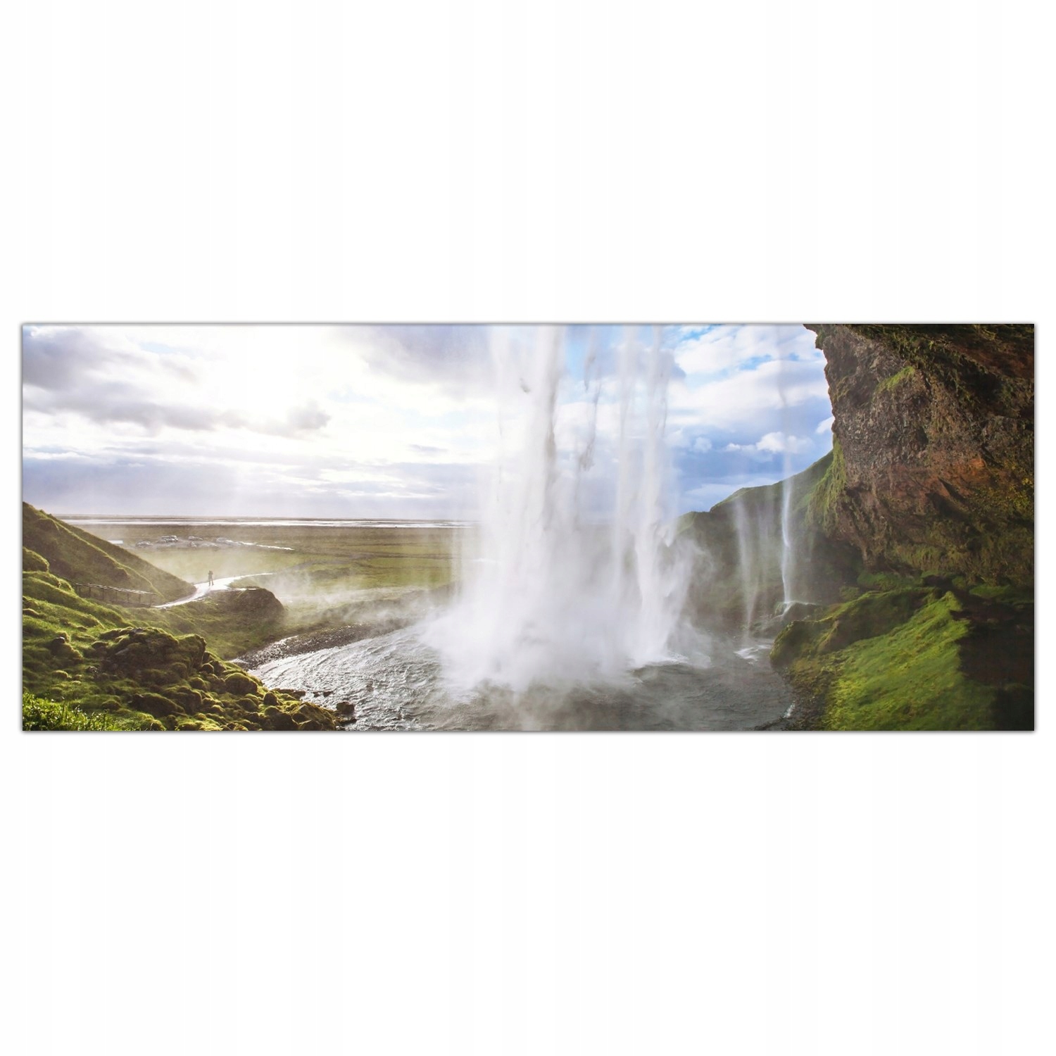 

Obraz na szkle Foto Wodospad Woda Islandia 125x50