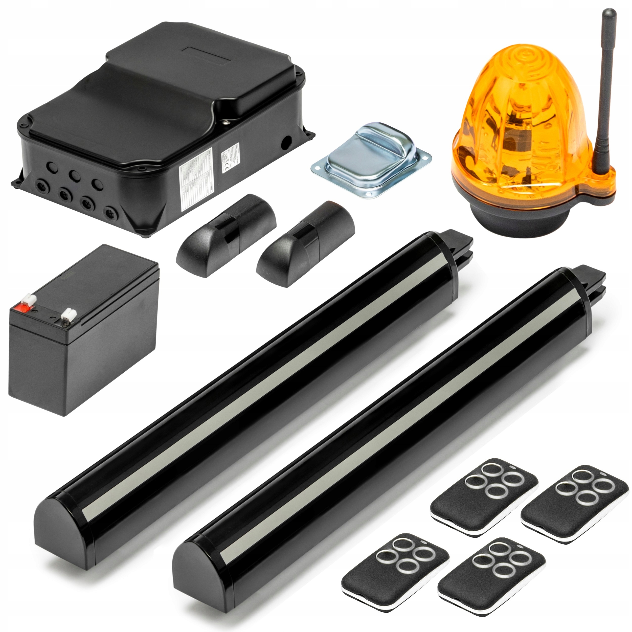 Pohon Pro Dvoukřídlou Bránu ARM300 3,5m/300kg 4 Ovladače Akumulátor Bonus