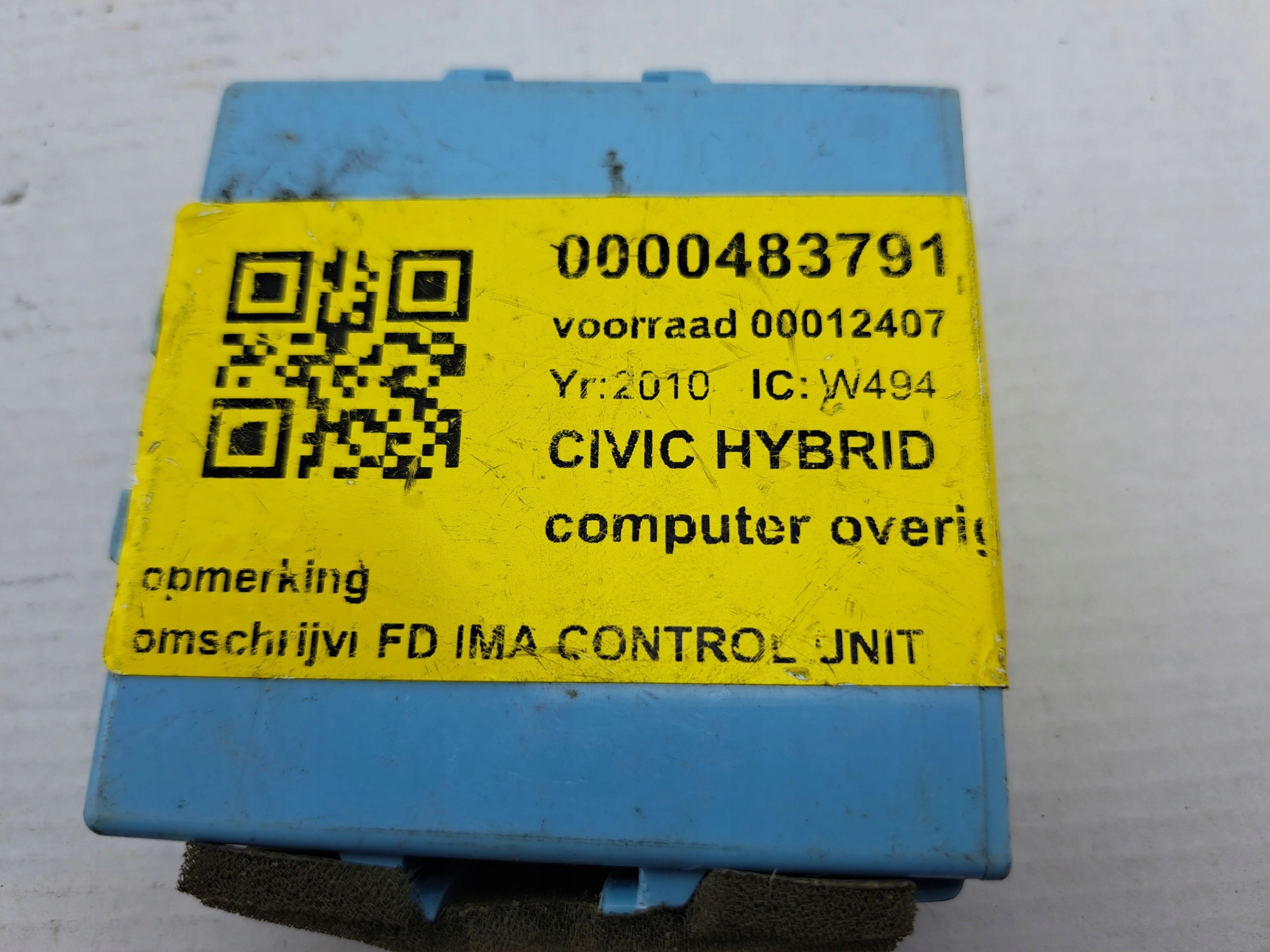 HONDA computer ECU Centralina 08V67-TM0-9M01