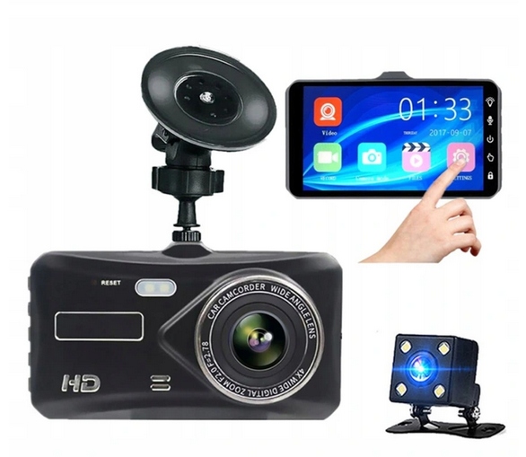 

Wideorejestrator Hd Kamera Cofania [polskie Menu]