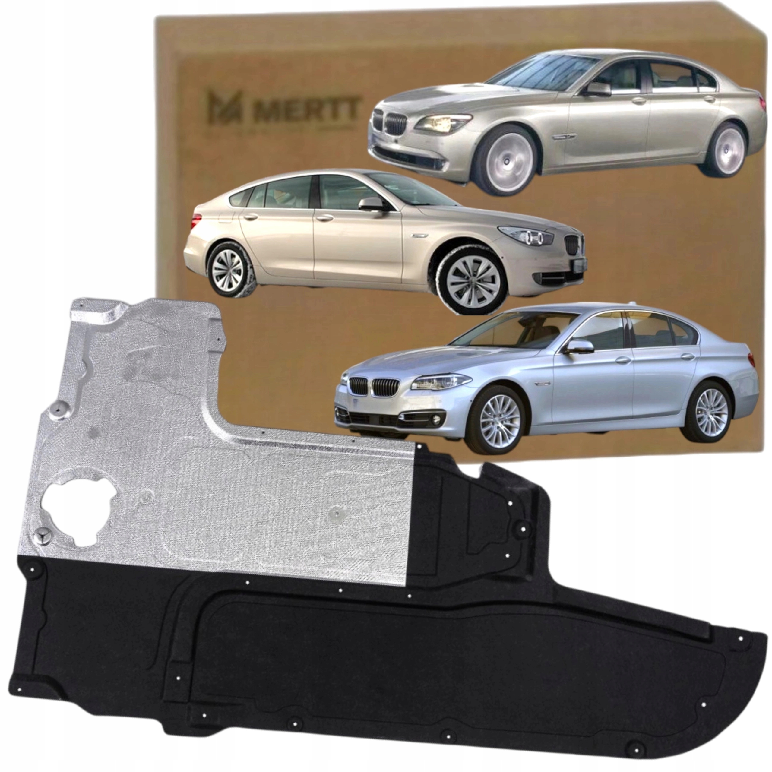 Bmw 5 F10 F11 5 F07 Gt Bmw 7 F01 F02 2008-2017 Kryt pod převodovku