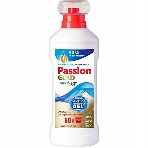 

Żel do prania Sport 2L 50 Passion Gold