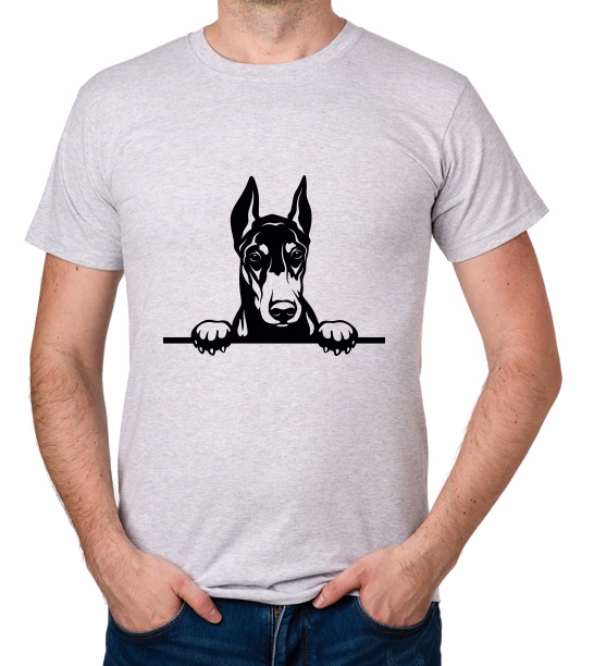 

koszulka Doberman Pies Dog Piesek Psiak prezent