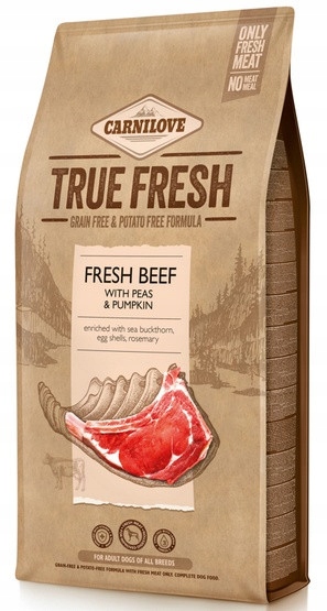 Carnilove Dog True Fresh Beef Adult hovězí 4kg