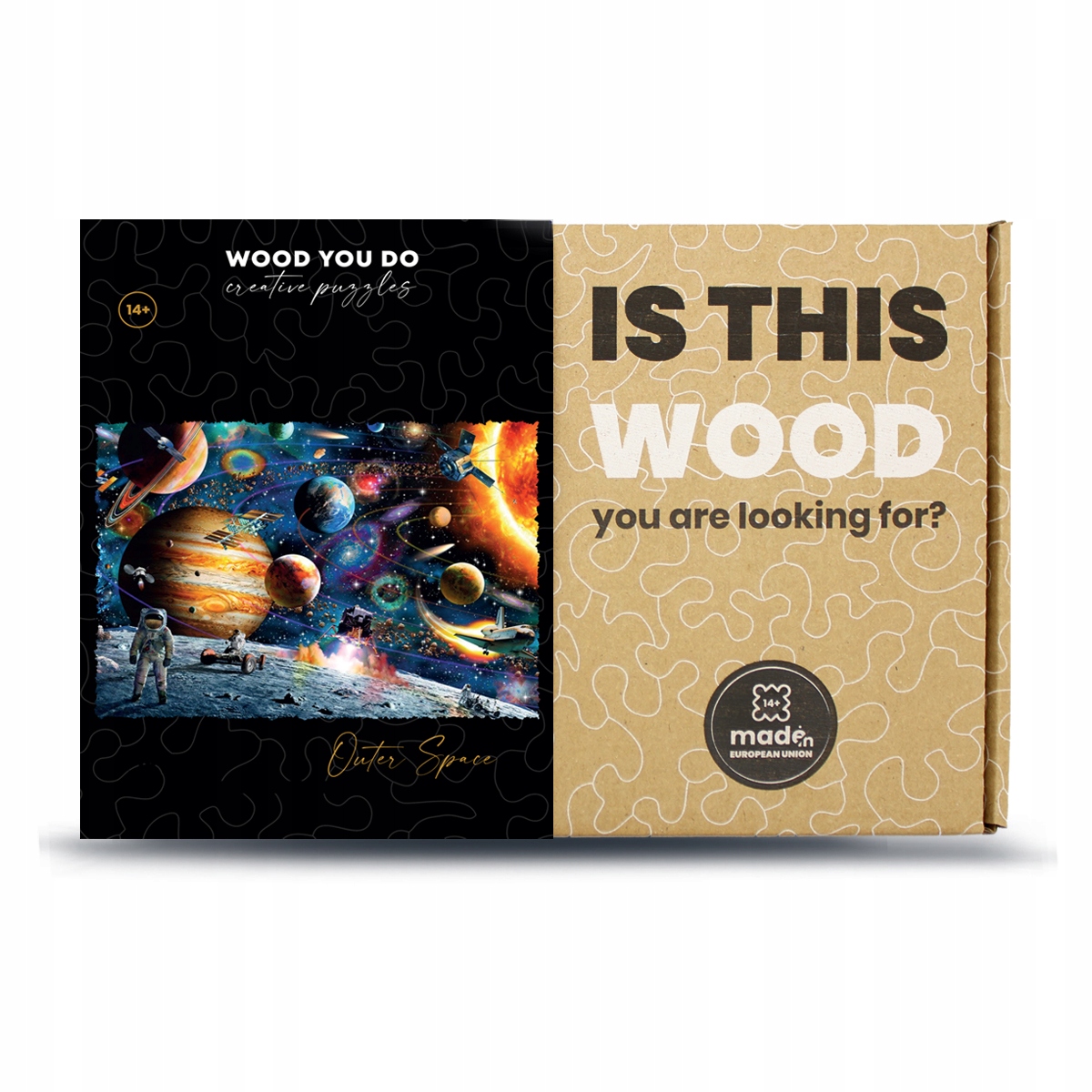 Puzzle drewniane KOSMOS Outer Space 240 elementów Kolekcja WOOD YOU DO