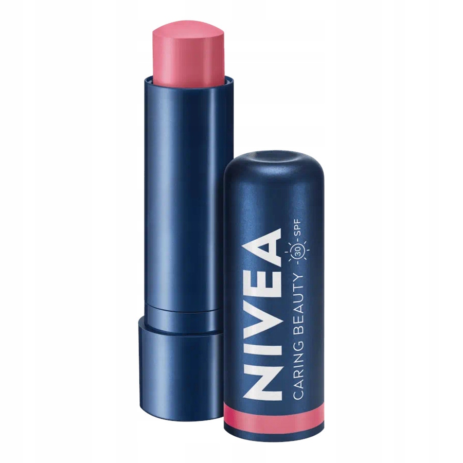 NIVEA POMADKA DO UST I NA POLICZKI PIELĘGNUJĄCA CARING BEAUTY SPF30 Rose Marka Nivea