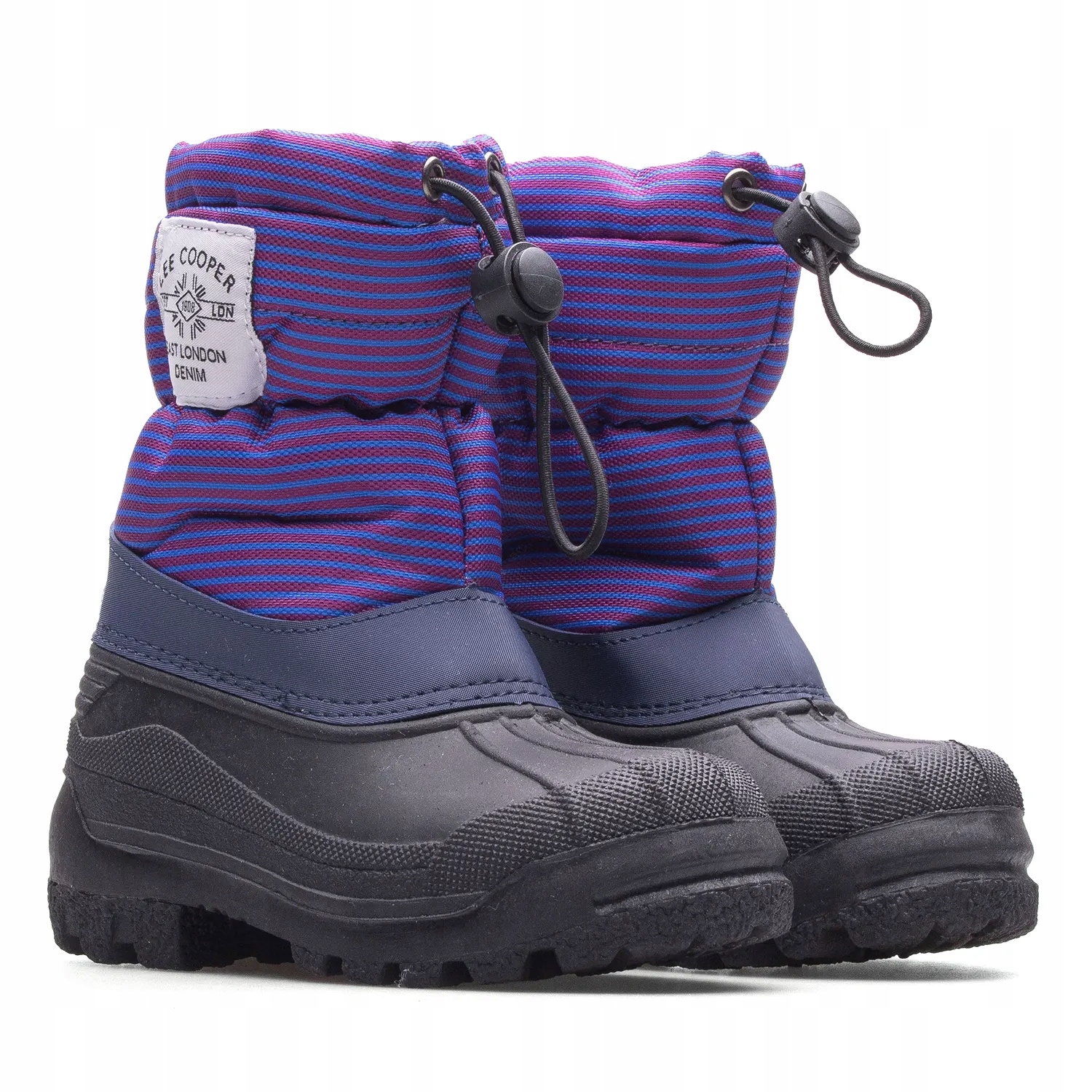 BUTY ZIMOWE DZIECIĘCE LEE COOPER ŚNIEGOWCE OCIEPLANE OBUWIE LCJ-21-44-0526K