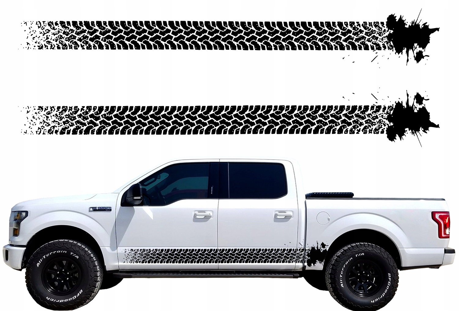 samolepky Na Bok Auta Běhoun 200X28 cm