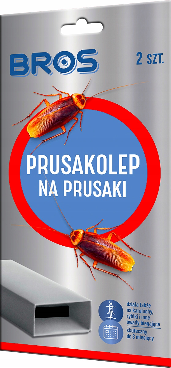 

Bros Prusakolep Pułapka 2 Szt Na Karaluchy Prusaki