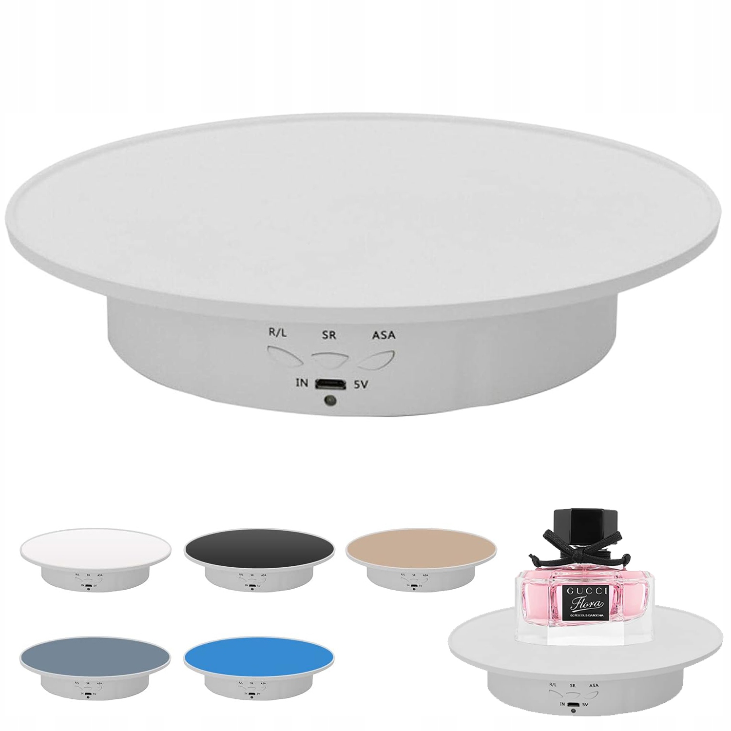 Otočný Stojan Na Fotografie O 360 Stupňů, Zrcadlový, 20 CM Displej Výrobku