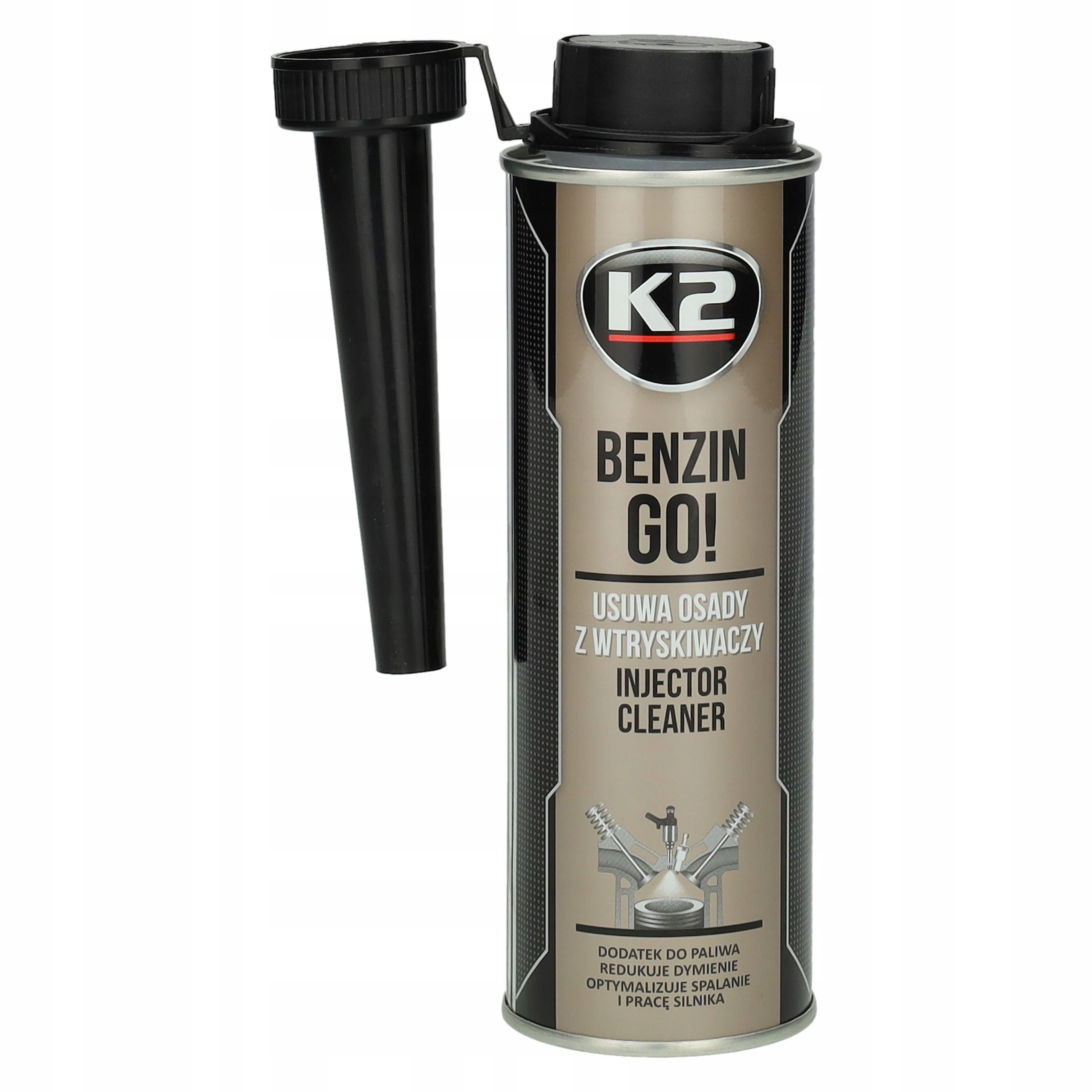 Płyn do Wtryskiwaczy Benzyny K2 Benzin Go! 250ml