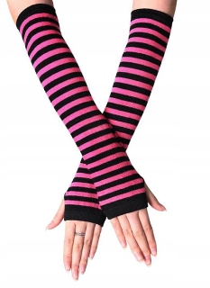 

Rękawiczki, długie, materiałowe, łokieć