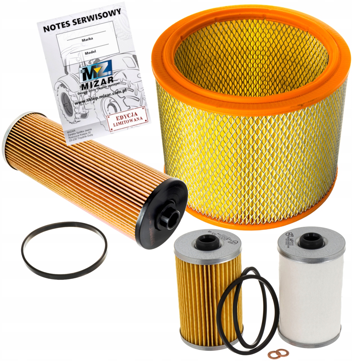 

Filtr powietrza paliwa oleju Bizon Z-056 Zestaw