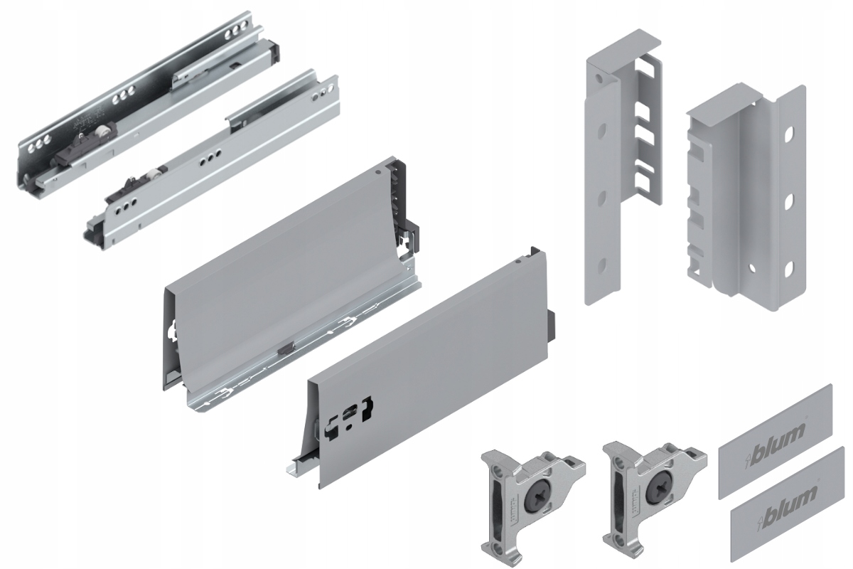 

Blum Szuflada Tandembox 350 Średnia K Szara 30kg