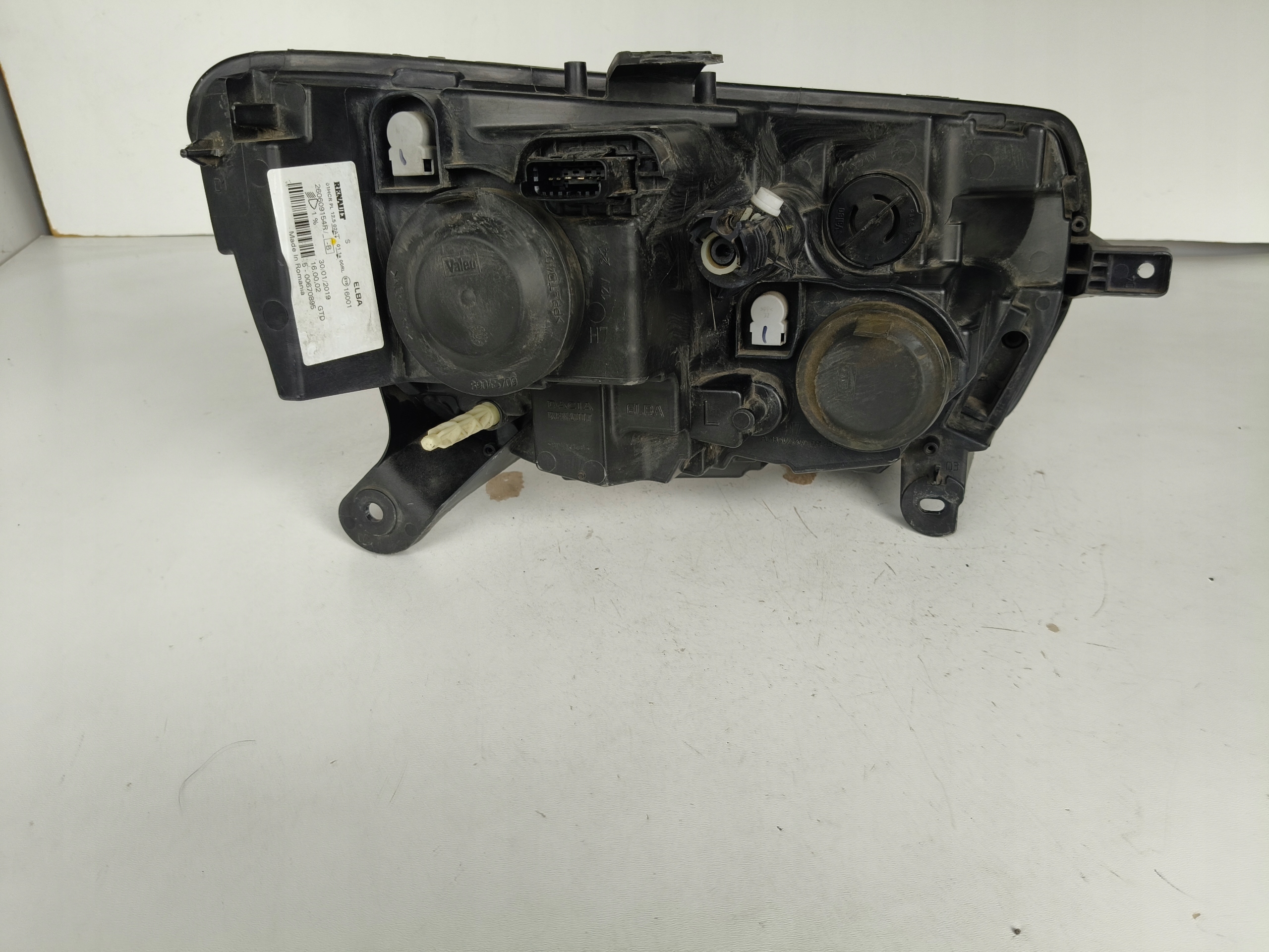 light left REFLEKTOR DACIA SANDERO II 16- LIFT LOGAN LED