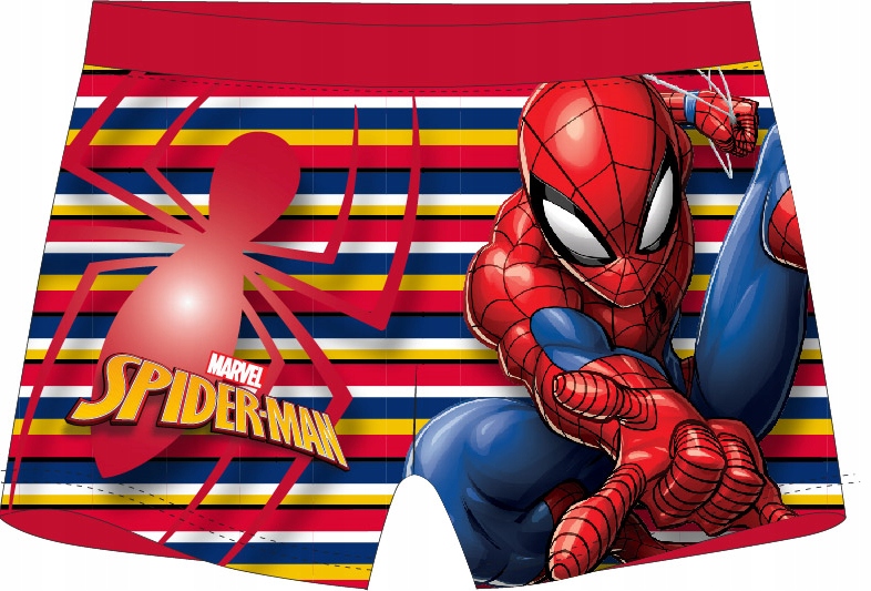 

Majtki Bokserki Kąpielowe Spiderman 116/122 red
