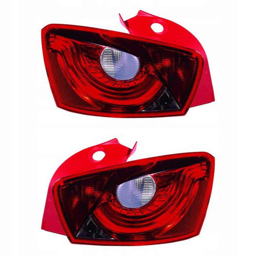 LAMPY TYLNE SEAT LEON II 2 09-12 KOMPLET DEPO
