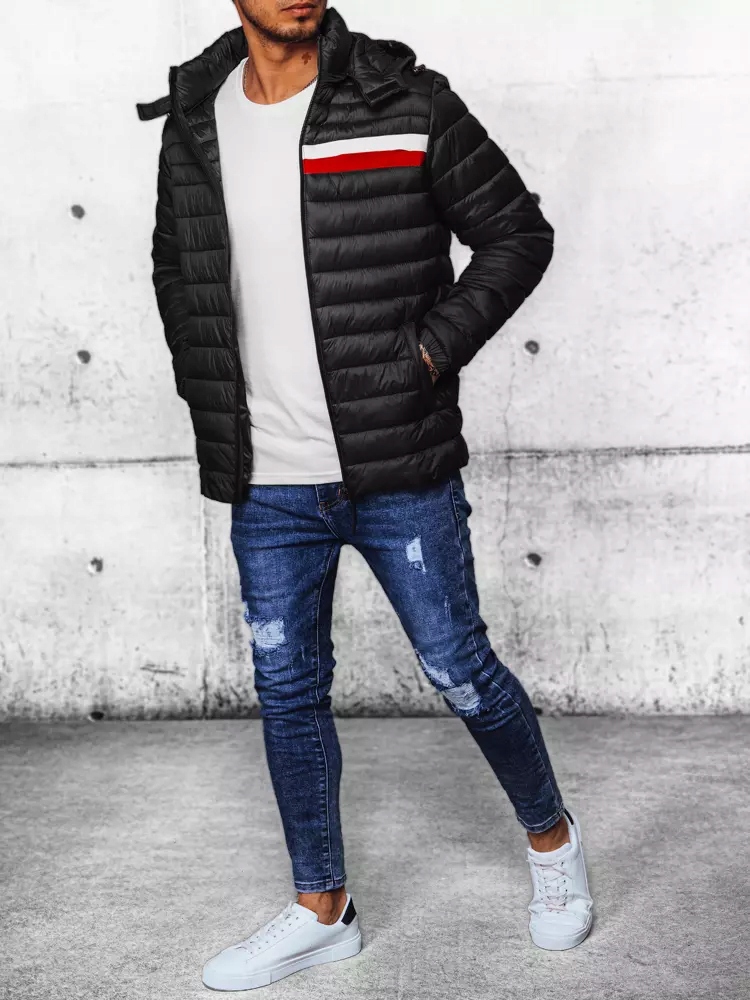 MĘSKA KURTKA PRZEJŚCIOWA Z KAPTUREM roz. M Marka Dstreet