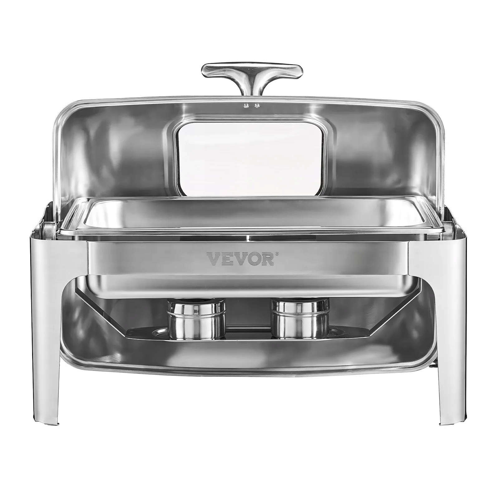 Ohřívač podnosu 9L obdélníkový sada 2 misek catering bufet