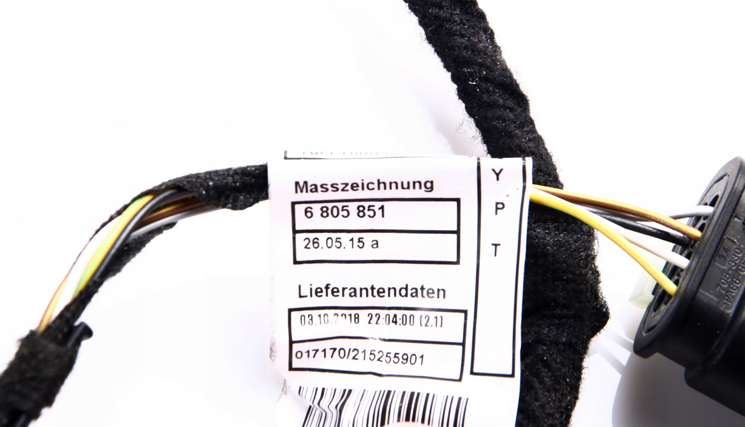 MINI F60 bundle wiring door left rear part 6805892