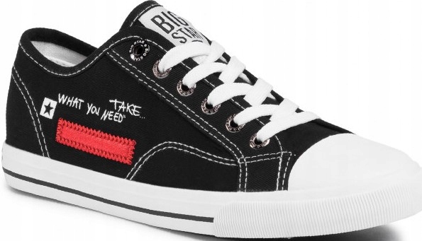 

Niskie Trampki Big Star Czarne FF274082 R38