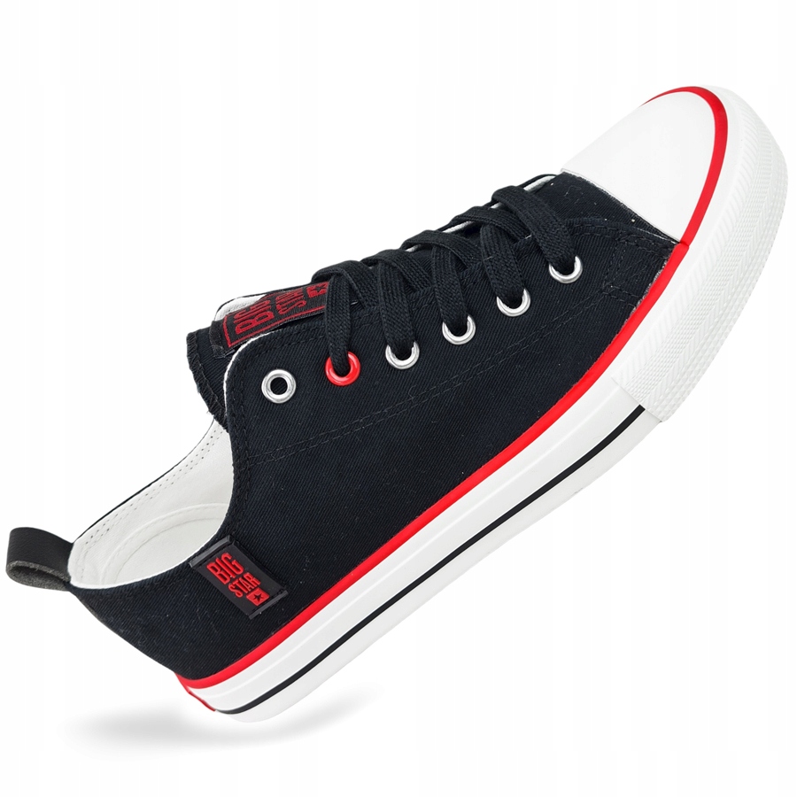

trampki materiałowe czarne Big Star buty JJ274122