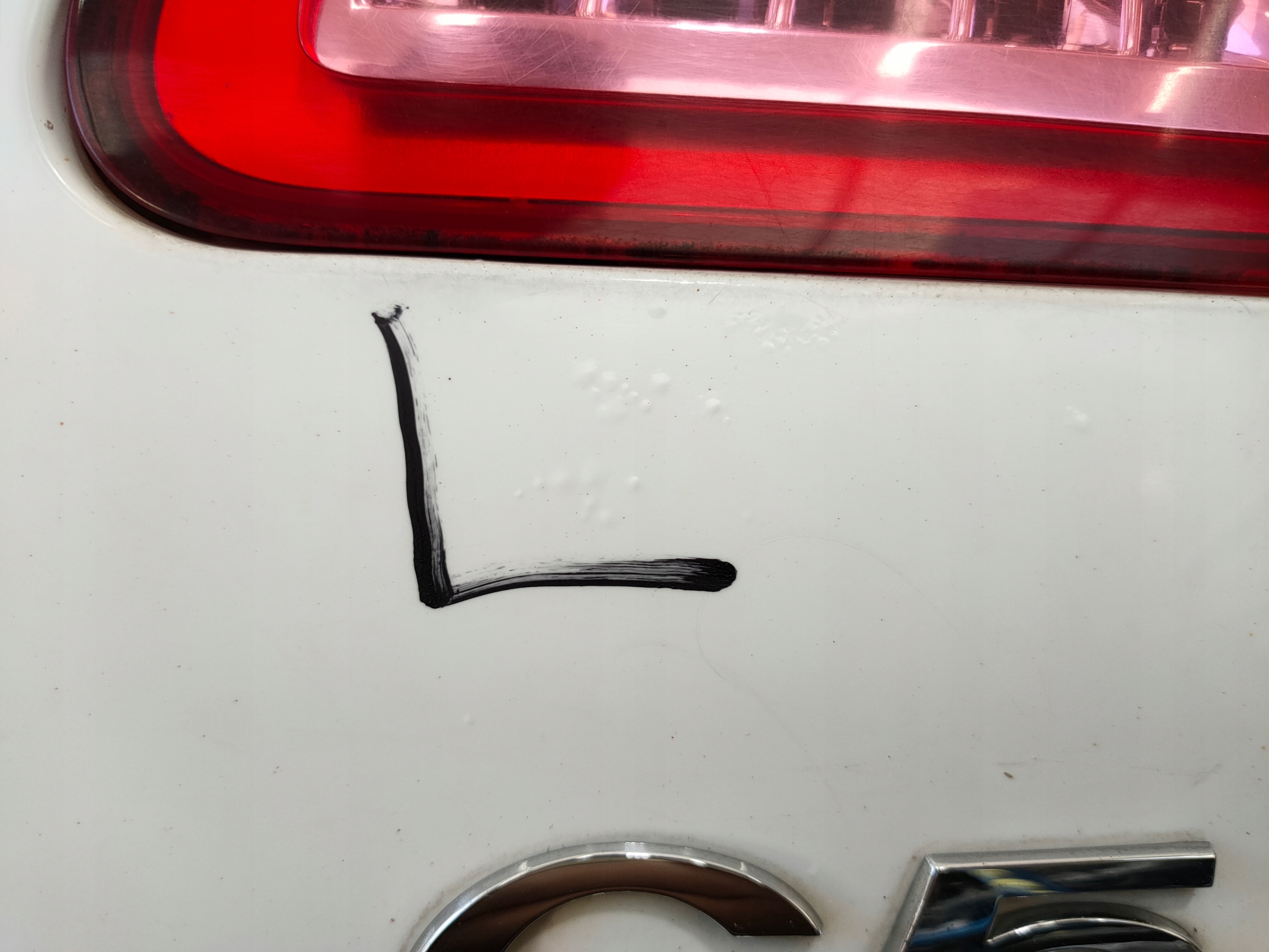 CITROEN C5 III 08-13 sedan boot doors boot rear part colour EWP
