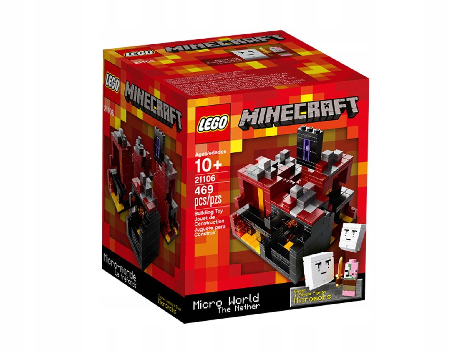 Lego Minecraft 21106 Micro World Nether Nowy