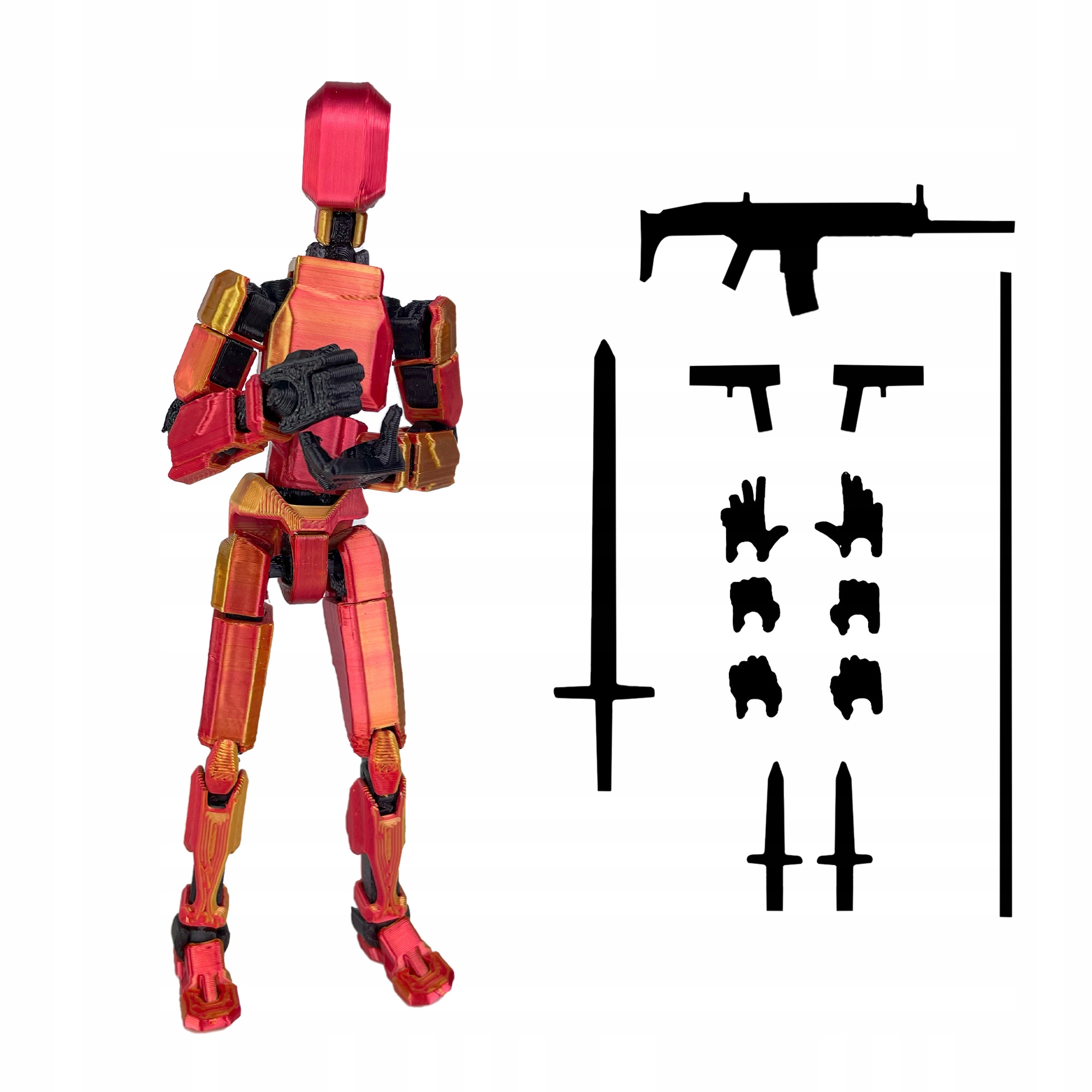 MINI LEGENDY Robot Ruchomy FIGURKA Ruchoma LEGENDA 14CM + GRATISY Kod producenta MINI LEGENDY Robot Ruchomy FIGURKA LEGENDA