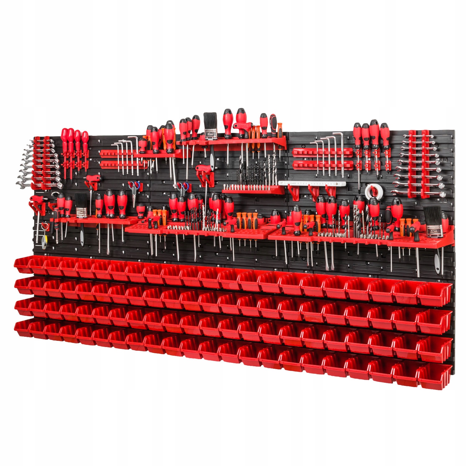 Dílenská nástěnná tabule na nářadí 78x172 cm