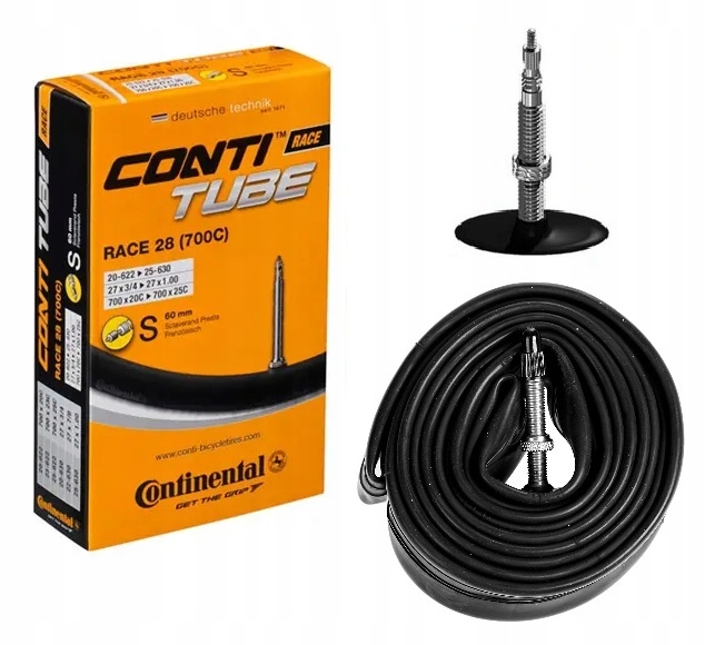 

Dętka Continental Race Long 28 700x18 Sv Presta 60