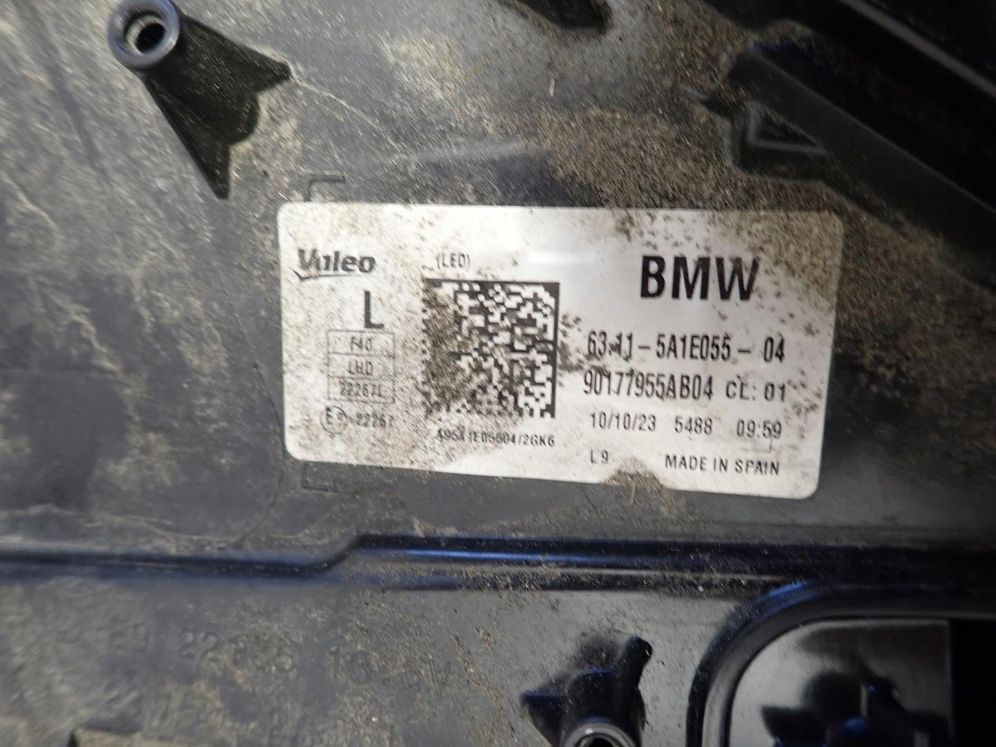 light front front left BMW 1 F40 2019- FULL LED 5A1E055