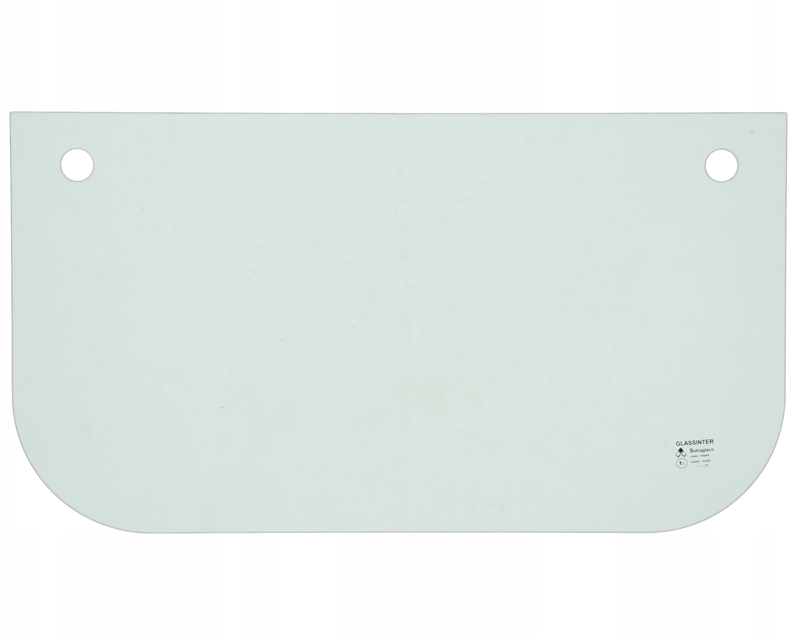 sklo Komatsu přední spodní 20Y-54-51812