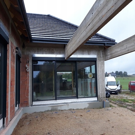 Okno PCV Schüco RU białe 80x170 800x1700 Wysokość okna 1700 mm