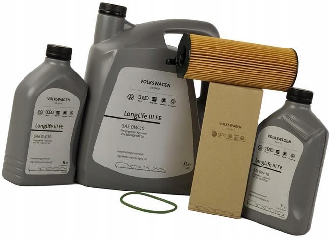 OE VAG FILTR+OLEJ 0W30 7L AUDI A5 8T 2.7 3.0 TDI