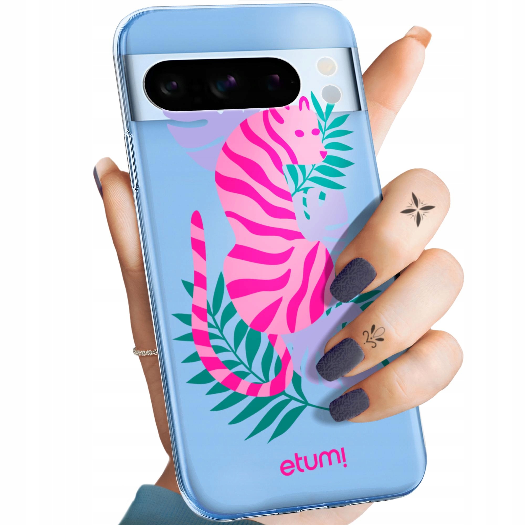 Etui Do Google Pixel 8 Pro Lato Na Wakacje Dżungla Obudowa Pokrowiec