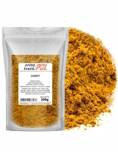 4x Curry 200g Indická směs kořenípřírodní aromatická kvalitaKol-Pol