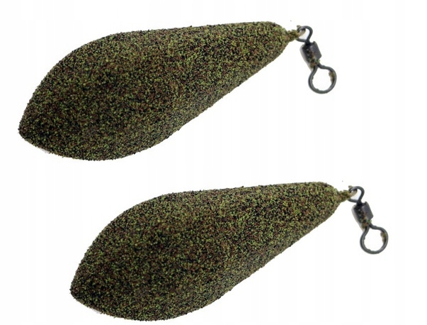 Misiek- Ciężarek -torpeda zielona 80g Zestaw 2szt.